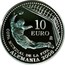 Spain 10 Euro Football World Cup in Germany 2003 (M) Proof KM# 1076 10 EURO M COPA MUNDIAL DE LA FIFA ALEMANIA 2006 coin reverse