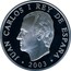 Spain 10 Euro 75th Anniversary of the Sailing - Ship De Elcano 2003 Proof KM# 1052 JUAN CARLOS I REY DE ESPAÑA 2003 coin obverse