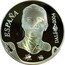 Spain 10 Euro Salvador Dali - El gran masturbador 2004 Proof KM# 1055 ESPAÑA DALÍ 2004 coin obverse