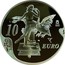 Spain 10 Euro Salvador Dali - Leda Atomica 2004 Proof KM# 1054 10 M 2003 DALÍ EURO coin reverse