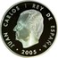 Spain 10 Euro Winter Olympics Turin 2005 Proof KM# 1064 JUAN CARLOS I REY DE ESPAÑA 2005 coin obverse