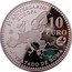 Spain 10 Euro 50th Anniversary of the Treaty of Rome 2007 Proof KM# 1135 50 ANIVERSARIO EUROPA 10 EURO M TRATADO DE ROMA coin reverse