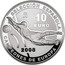 Spain 10 Euro Soccer European Champions 2008 Proof KM# 1192 SELECCIÓN ESPAÑOLA M 10 EURO 2008 CAMPEONES DE EUROPA coin reverse