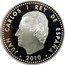 Spain 10 Euro Antoni Gaudi - Sagrada Familia 2010 Proof KM# 1169 JUAN CARLOS I REY DE ESPAÑA 2010 coin obverse