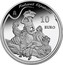 Spain 10 Euro Goya - Grape Harvest 2010 Proof KM# 1179 PINTORES ESPAÑOLES M 10 EURO coin reverse