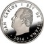 Spain 10 Euro Manuel de Falla 2014 Proof KM# 1309 2014 JUAN CARLOS I REY DE ESPAÑA coin obverse