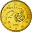 Spain 10 Euro Cent Cervantes 2007 (M) Proof KM# 1070 ESPAÑA CERVANTES M 2007 coin obverse