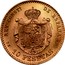 Spain 10 Pesetas Alfonso XII 1878 (78) EM-M KM# 677 10 PESETAS M REY CONSTL. DE ESPAÑA coin reverse