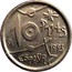Spain 10 Pesetas Joan Miro 1993 KM# 918 10 PTAS M 1993 ESPAÑA coin reverse