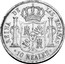 Spain 10 Reales Isabel II 1852 KM# 595.1 10 REALES REINA DE LAS ESPAÑAS coin reverse