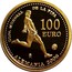 Spain 100 Euro FIFA World Cup - Germany 2003 (M) Proof KM# 1077 COPA MUNDIAL DE LA FIFA 100 EURO M ALEMANIA 2006 coin reverse
