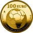 Spain 100 Euro FIFA World Cup 2009 Proof KM# 1215 100 EURO M COPA MUNDIAL DE LA FIFA SUDÁFRICA 2010 coin reverse