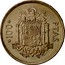 Spain 100 Pesetas 1975 (76) Proof KM# 810 Kingdom (1949 - Present) 100 PTAS coin reverse