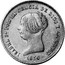 Spain 100 Reales Isabel II 1850 DG KM# 594.2 ISABEL 2 POR LA GRACIA DE DIOS Y LA CONST 1850 coin obverse