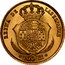 Spain 100 Reales Isabel II 1854 KM# 596.2 REINA DE LAS ESPAÑAS 100 RS coin reverse