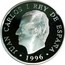 Spain 1000 Pesetas Atlanta Paralympic Games 1996 Proof KM# 973 JUAN CARLOS I REY DE ESPAÑA 1996 coin obverse