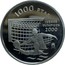 Spain 1000 Pesetas Olympics - Sydney 1999 Proof KM# 1009 1000 PTAS JUEGOS OLIMPICOS 2000 M coin reverse