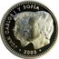 Spain 12 Euro 25th Anniversary of the Constitution 2003 Proof KM# 1051 2003 JUAN CARLOS I Y SOFIA coin obverse
