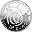 Spain 12 Euro 10 Years OF European Monetary Union 2009 Proof KM# 1212 X ANIVERSARIO UNIÓN ÉCONÓMICA Y MONETARIA M 10 12 EURO coin reverse