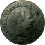 Spain 2-1/2 Centimos Seven-pointid star 1867 OM KM# 634.5 ISABEL II POR LA GRACIA DE DIOS Y LA CONST 1868 coin obverse