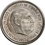 Spain 2.50 Pesetas Francisco Franco 1953 (56) Proof KM# 785 FRANCISCO FRANCO CAUDILLO DE ESPAÑA POR LA G. DE DIOS 1953 coin obverse