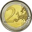 Spain 2 Euro 30th Anniversary of the Flag of Europe 2015 (M) KM# 1338 2 EURO LL coin reverse