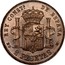 Spain 2 Pesetas Alfonso XII 1882 (82) MS-M KM# 678.2 REY CONSTL. DE ESPAÑA M S 2 PESETAS M PLUS ULTRA coin reverse