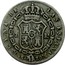 Spain 2 Reales 1839 RD KM# 513.2 Milled Real Coinage REYNA DE LAS ESPAÑAS 2 RS S RD coin reverse