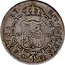 Spain 2 Reales 1845 CL KM# 526.1 Milled Real Coinage REYNA DE LAS ESPAÑAS 2 RS M CL coin reverse