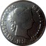 Spain 2 Reales 1858 KM# 607.3 Kingdom Decimal Coinage ISABEL 2A POR LA G DE DIOS Y LA CONST. 1858 coin obverse