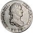 Spain 2 Reales Ferdinand VII 1814 GJ KM# 460.2 FERDIN VII DEI GRATIA 1824 coin obverse