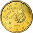 Spain 20 Euro Cent Cervantes 2014 M KM# 1148 ESPAÑA CERVANTES M 2010 coin obverse