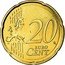 Spain 20 Euro Cent Cervantes 2014 M KM# 1148 20 EURO CENT LL coin reverse