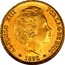 Spain 20 Pesetas Alfonso XIII 1892 (92) PG-M KM# 701 ALFONSO XIII POR LA G DE DIOS G S 1892 coin obverse