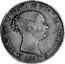 Spain 20 Reales Isabel II 1850 S RD KM# 592.2 ISABEL 2A. POR LA GRACIA DE DIOS Y LA CONSTITUCION 1850 coin obverse