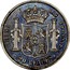 Spain 20 Reales Isabel II 1850 KM# 593.2 REINA DE LAS ESPAÑAS 20 REALES coin reverse