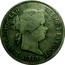 Spain 20 Reales 1860 KM# 609.3 Kingdom Decimal Coinage ISABEL 2A. POR LA G DE DIOS Y LA CONST 1860 coin obverse