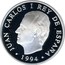Spain 2000 Pesetas Donana National Park 1994 Proof KM# 940 JUAN CARLOS I REY DE ESPAÑA 1994 coin obverse