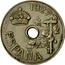 Spain 25 Centimos 1927 PC-S KM# 742 Decimal Coinage 1927 ESPAÑA J ESPINÓS coin obverse