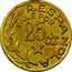 Spain 25 Centimos Menorca 1937 KM# 3 R.ESPAÑOLA VALE POR 25 CTS coin reverse