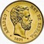 Spain 25 Pesetas Amadeo I 1871(75) SD-M KM# 667 AMADEO I REY DE ESPAÑA L M 1871 coin obverse