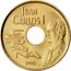 Spain 25 Pesetas Summer Olympics - Discus Thrower 1990 KM# 851 JUAN CARLOS I ESPAÑA 1990 coin obverse