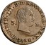 Spain 3 M Fernando VII 1826 PP KM# 123 3 M FERDIN III D G NAVARRAE REX 1826 coin obverse