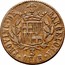 Spain 3 Quar Barcelona 1823 KM# 80 PROVINC DE BARCELONA 3 QUAR coin reverse