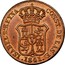 Spain 3 Cuar Catalonia 1841 KM# 126 ISABEL 2ª REYNA CONST DE LAS E 1841 coin obverse