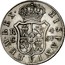 Spain 4 Reales Ferdinand VII 1812 C SF KM# 475 HISPANIARUM REX 4 R C SF coin reverse