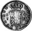 Spain 4 Reales Ferdinand VII 1812 CJ KM# 476.1 HISPANIARUM REX 4 R C CJ coin reverse