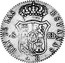 Spain 4 Reales Fernando VII 1823 RD KM# 562.3 REY DE LAS ESPAÑAS 4 R S RD coin reverse