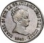 Spain 4 Reales Isabel II 1841 RD KM# 519.3 ISABEL 2A POR LA GRACIA DE DIOS Y LA CONST 1841 coin obverse