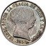 Spain 4 Reales 1852 KM# 600.2 Kingdom Decimal Coinage ISABEL 2A POR LA GRACIA DE DIOS Y LA CONST 1852 coin obverse